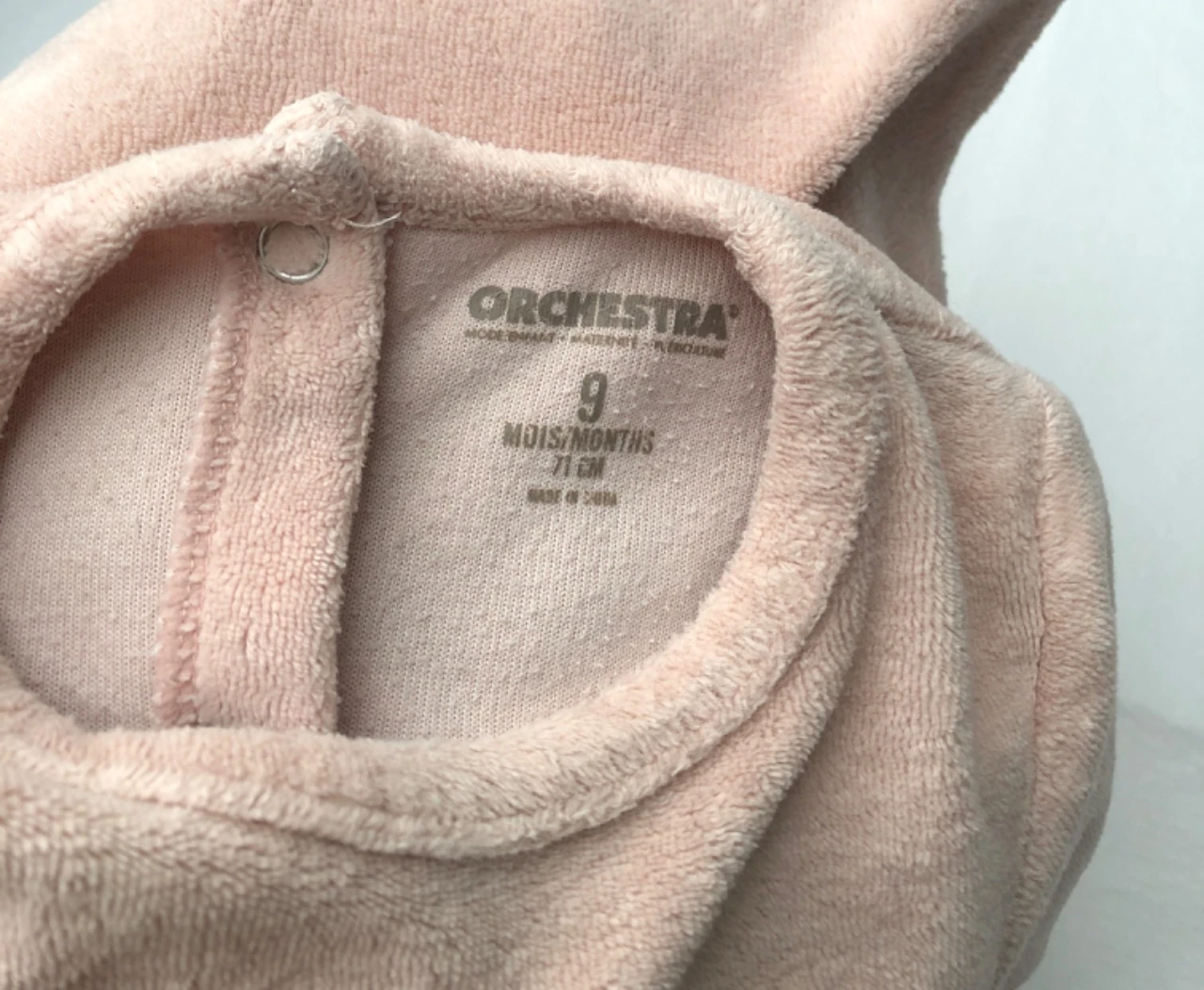 Orchestra velvet pajamas 9 months – photo 3